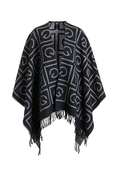 GANT Poncho gemustert günstig online kaufen Outletcity