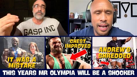 UPDATED Mr Olympia Predictions Samson S Plan Backfires Will Andrew