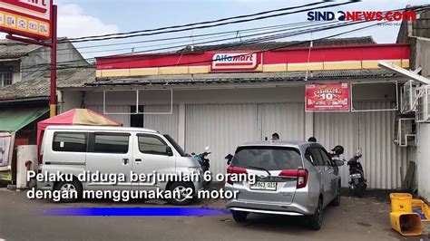 Perampok Bersenjata Satroni Minimarket 1 Karyawan Terluka Parah