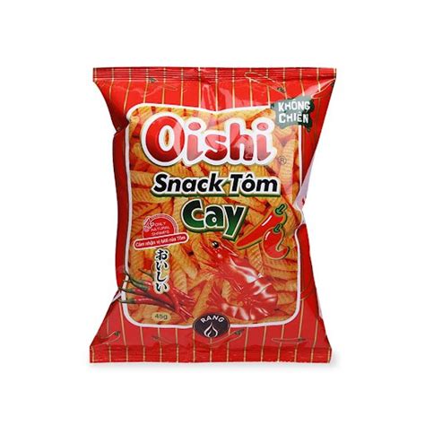 Bim Bim Tôm Vị Cay Oishi 45g Shopee Việt Nam