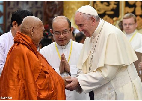 Terzo Giorno Di Viaggio Di Papa Francesco In Myanmar