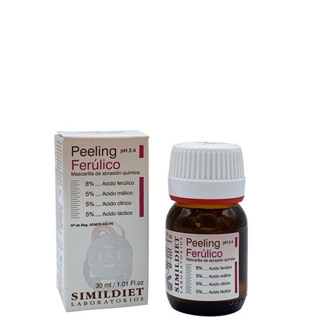 Феруловый пилинг simildiet ferulico peeling, 30 мл — цена 2050 грн в ...