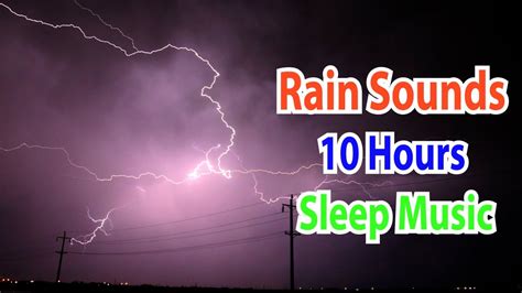 Rain Sounds Hours Sound Of Rain Meditation Deep Sleep Relaxing