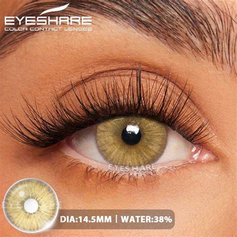 Eyeshare Par De Lentes De Contato Coloridas Para Olhos Moda Lentes De