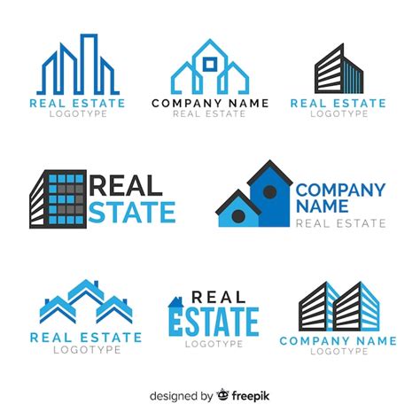 Premium Vector Real Estate Logo Collection