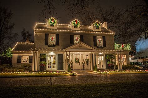 Christmas Lighting Design And Installation Traditional House