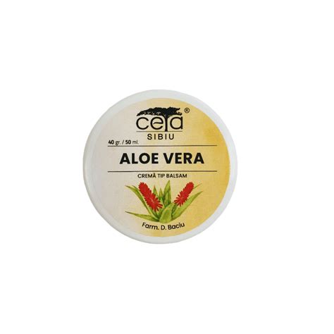 Crema Tip Balsam Cu Aloe Vera 50 Ml Ceta Bebe Tei