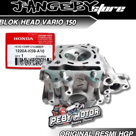 Jual Blok Cylinder Head Vario Pcx Adv Original Resmi Hgp