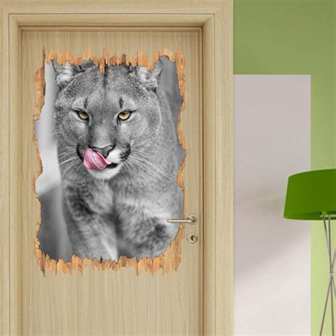 East Urban Home Wandtattoo Anmutiger Puma Wayfair De