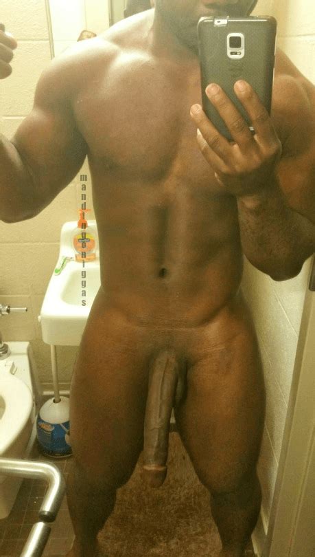 Black Bulls Takes Nude Selfie Black Muscle Free Pictures