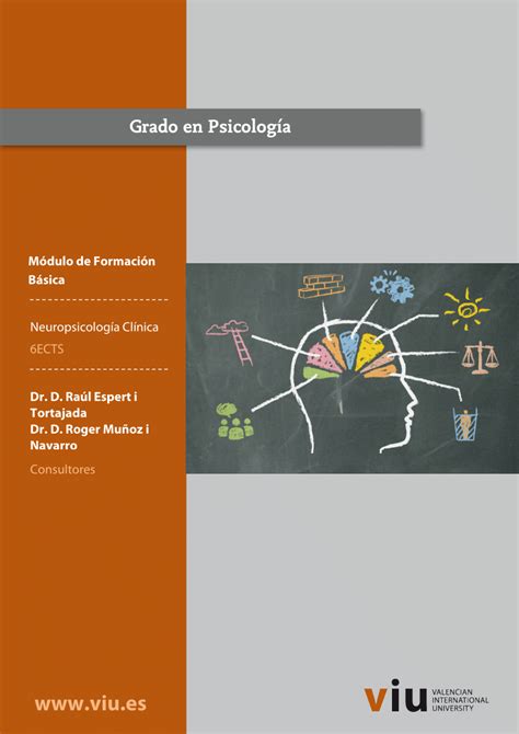 PDF Manual de Neuropsicología Clínica Asignatura 4º Curso Grado