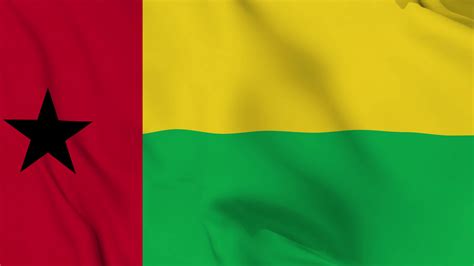 Guinea Flag Stock Video Footage for Free Download