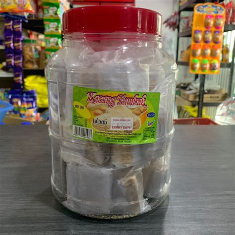 Hock Guan 5pcs Kacang Tumbuk Biskut Tradisi Zaman Dulu Malaysia Ready