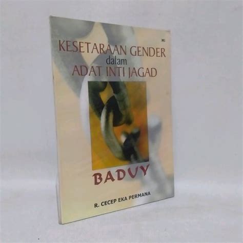 Jual Buku Kesetaraan Gender Dalam Adat Inti Jagad Baduy Oleh R