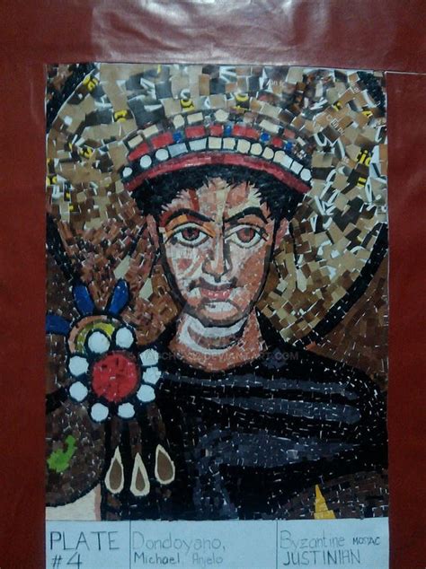 Justinian Mosaic by madchoy12 on DeviantArt