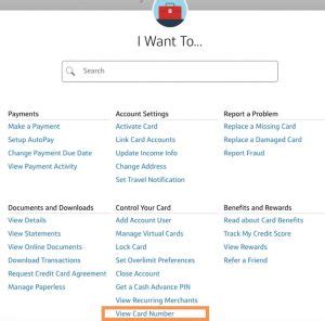 How To Find Your Capital One Credit Card Number Online