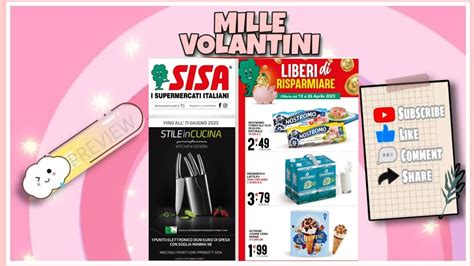 Volantino Sisa Dal Al Aprile Millevolantini Youtube