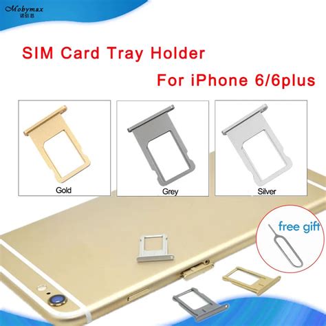 Micro Nano SIM Card Tray Holder For IPhone 6 6 Plus SIM Holder Slot