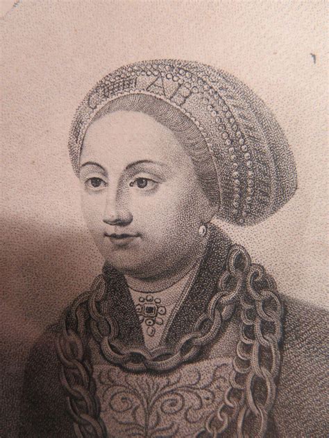 Antica Incisione Stampa Ritratto Di Caterina Bora Katharina Von Bora R