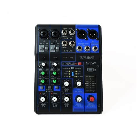 Mezcladora Consola Canales Con Efectos Yamaha Mg X