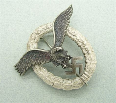 Luftwaffe Pilots Badge By FLL Choice Original German Militaria