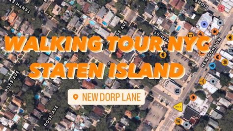 NEW DORP LANE STATEN ISLAND NYC Walking Tour 4K YouTube