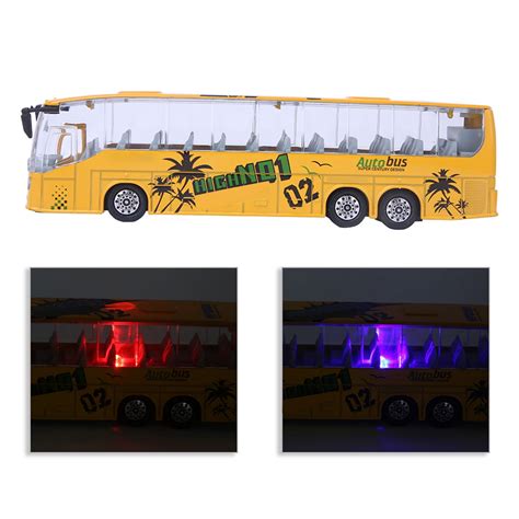 Bus Model Toy,1:50 Simulation Bus Model Toy Alloy Pull Back Bus Toy ...