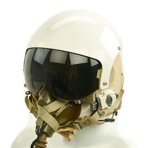 Original Us Vietnam War Hgu 26p Flight Helmet With Double Visor Ox