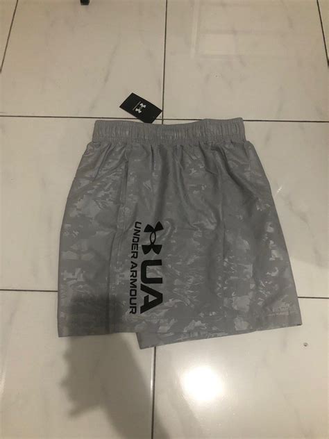 Celana Under Armour Woven Emboss Big Logo Original On Carousell