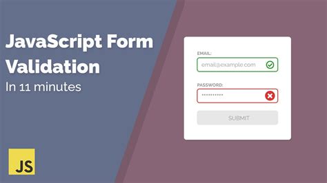 Form Validation With Html Css Javascript Login Form Validation