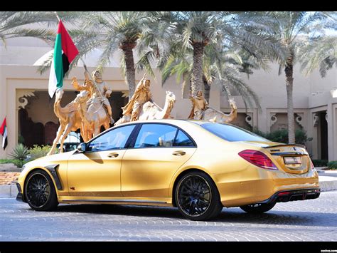 Fotos De Mercedes Brabus Clase S Rocket 900 Desert Gold Edition W222 2015