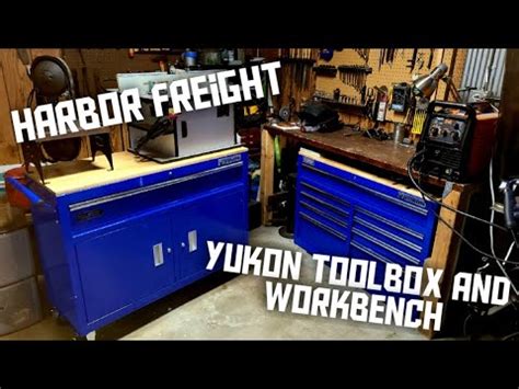 Harbor Freight Yukon Toolbox And Modile Workbench Review Unboxing And