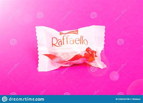 Raffaello Ball Shaped Candies Editorial Photo