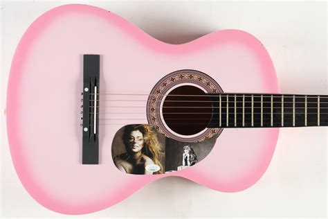 Shania Twain Signed 38" Acoustic Guitar (JSA) | Pristine Auction