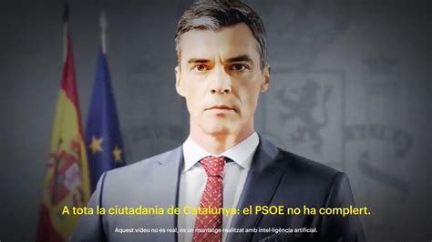 Junts Publica Un V Deo De Pedro S Nchez Creado Con Ia El Psoe No Ha