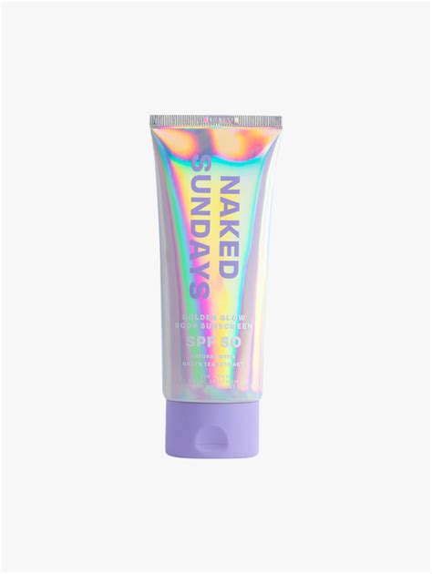 Naked Sundays Golden Glow Body Sunscreen SPF50 MECCA