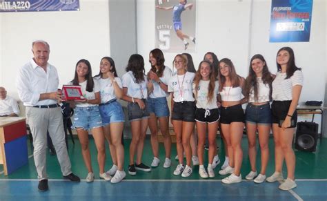 Milazzo Premiate Le Ragazze Pol Nino Romano Volley