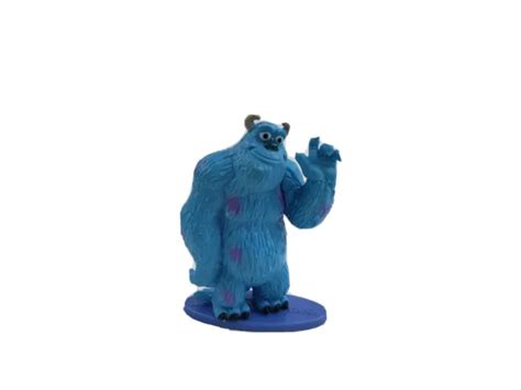 DISNEY PIXAR MONSTERS Inc Sulley Toy Mini Figure Cake Topper PVC EUR 3