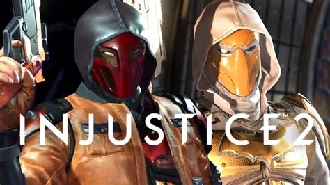 Injustice 2 Red Hoodjason Todd Intros 1080p Redhood Youtube