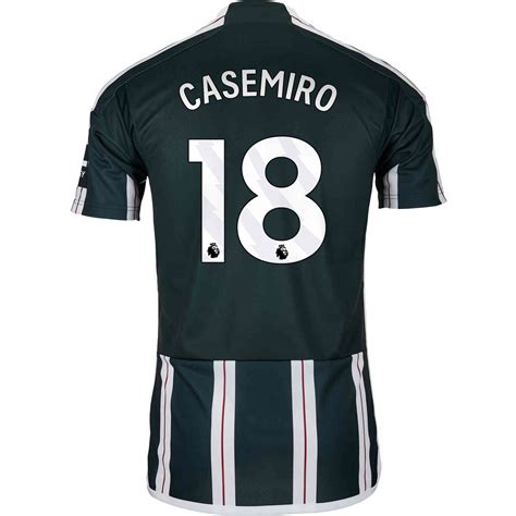 2023/24 adidas Casemiro Manchester United Away Jersey - SoccerPro