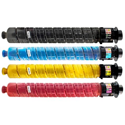 Kit Cores Toner Compat Vel Para Ricoh Mp C Mpc Mundoware