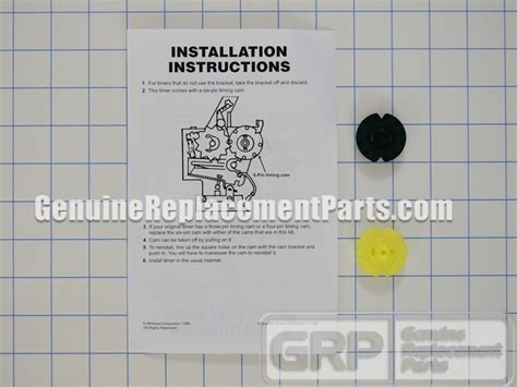 Whirlpool Part 279737 Top Console Timer OEM