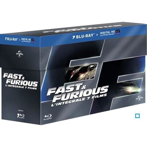 Blu Ray Fast And Furious L Int Grale Films Cdiscount Dvd