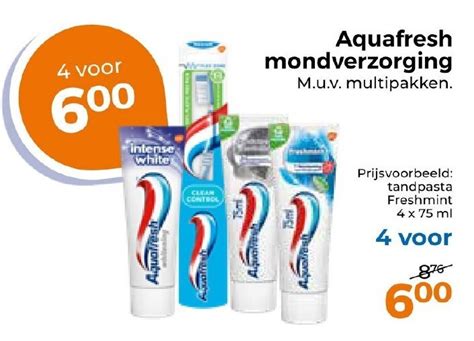 Aquafresh Mondverzorging Aanbieding Bij Trekpleister