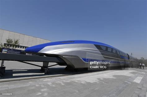 Chinas First High Speed Maglev Train Testing Prototype Is Seen On