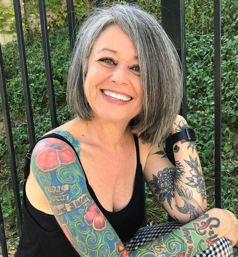 A 58 Year Old Woman With Tattoos Has Been Criticized For Dressing Up