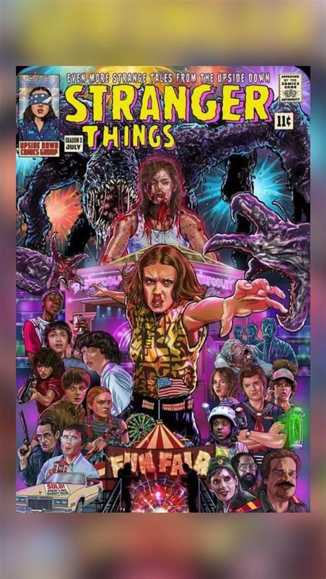 stranger things. stranger things poster. stranger things season 3 ...