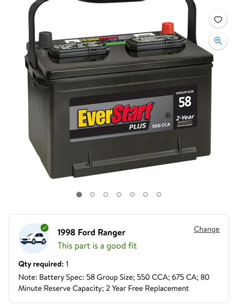 Walmart Dude Didn’t Want To Sell Me This Battery For My 1998 Ford Ranger Xlt 2 5 L R Fordranger