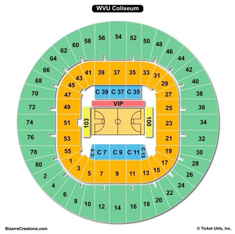 Wvu Football Stadium Seating Chart