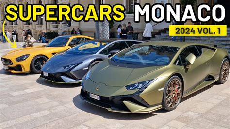 Monaco Craziest Luxury Supercars 2024 Carspotting In Monaco Vol 1